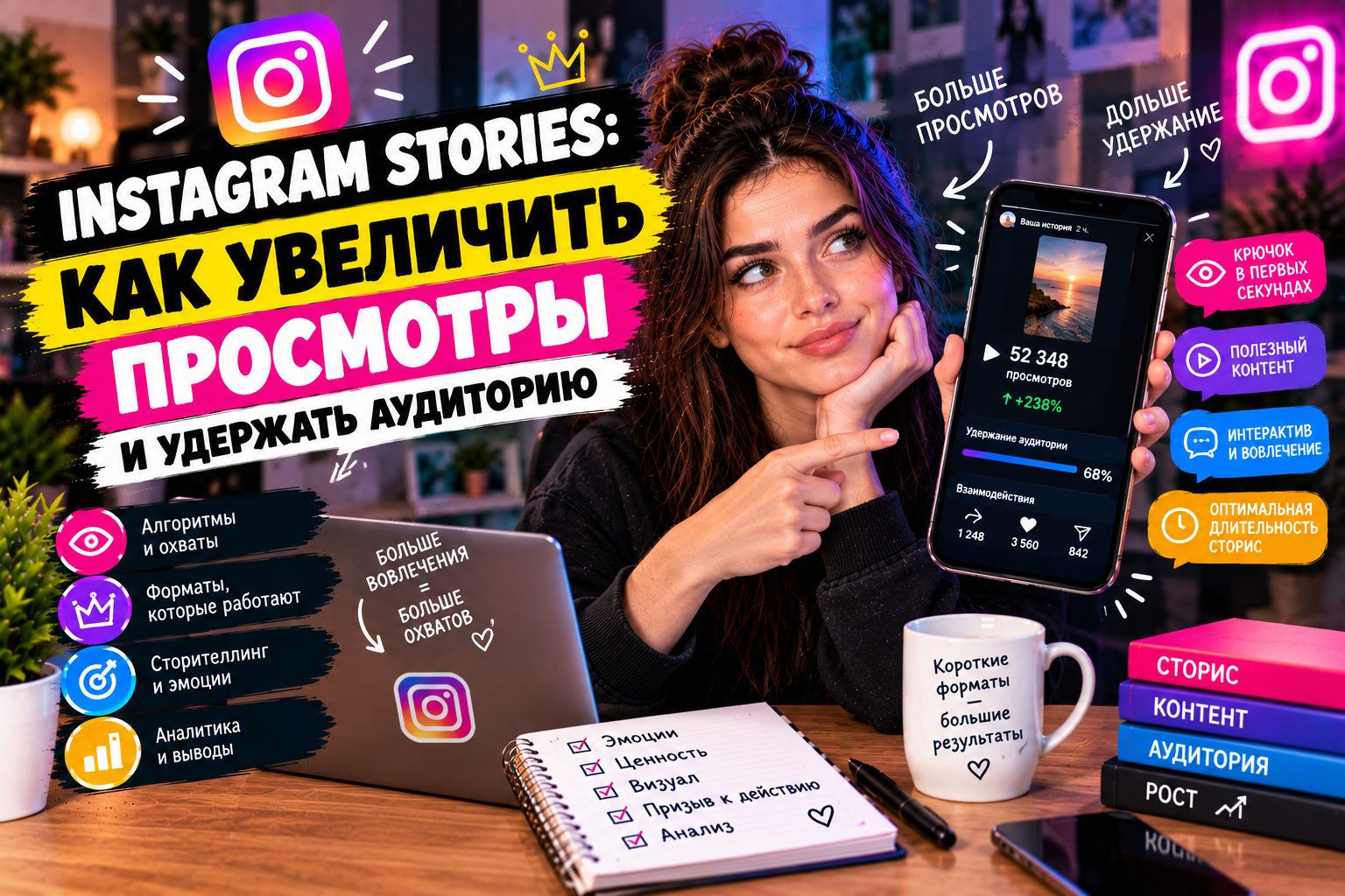 Instagram Stories: как увеличить просмотры и удержать аудиторию